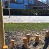 Robinia stappaaltjes met boventouw R22.004