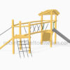 Robinia speeltoren dubbel R18.002 - Afbeelding 5